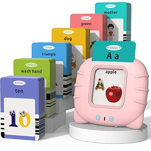 Startcan Talking Flash Cards for Toddlers 1 2 3 4 5, Speech Therapy Toys Autism Toys, ABC 123 Sight Words Etc - 255 Cards-510 Sides, Educational Learning Interactive Toys with Giftable Package - Image 1