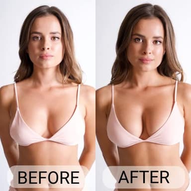 Epiphany LA Women's Push Up Padding Inserts for Swimsuits, Sports Bras and Clothing (Beige, B Cup - 3 Pairs) - Image 3