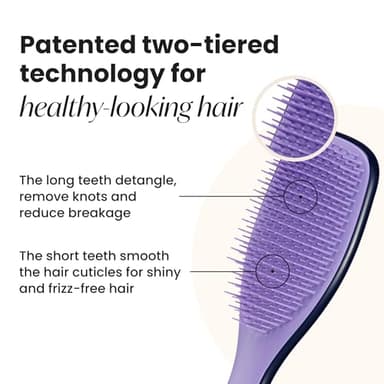 Tangle Teezer Zodiac Ultimate Detangler Hairbrush for Wet & Dry Hair, Eliminates Knots & Reduces Breakage for All Hair Types, Cancer - Image 2