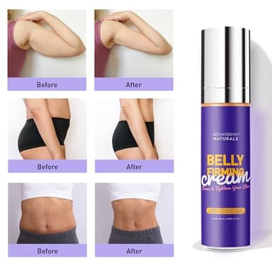 Enaskin Naturals Belly Firming Cream: - Women Body Lotion for Firmness and Lift of Thighs & Stomach - 120ML - Image 4