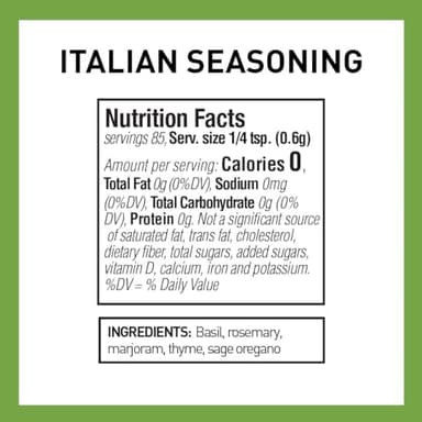 Spice Hunter Italian Seasoning Blend, 0.6 Ounce (Pack of 6) - Image 2