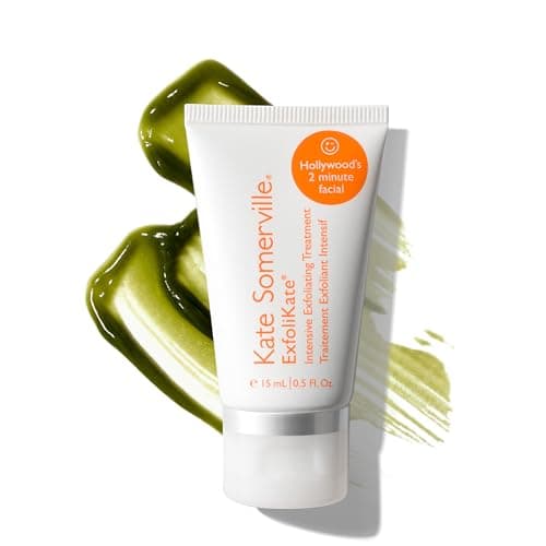 Kate Somerville ExfoliKate Intensive Exfoliating Treatment – Salicylic Acid and Lactic Acid Super Facial Scrub and Mask, Improves Texture and Pores, 0.5 Fl Oz - Image 1