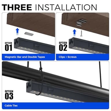 Barrina T5 Grow Lights for Indoor Plants, 2FT 80W(8 x 10W) Black Cover LED Plant Growing Lamp, Full Spectrum Grow Light Strip with Switch, Magnetic Installation, Plug and Play, 5000K, 8 Packs - Image 8