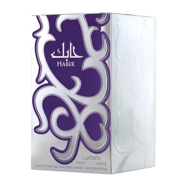 Lattafa Habik – Spicy, Aromatic, Woody, Musky – Eau de Parfum Spray Long-Lasting Fragrance for Men, 3.4 Ounce / 100 ml - Image 3