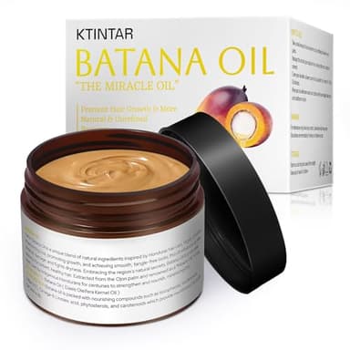Ktintar 100% Natural Raw Batana Oil for Hair Growth, Unrefined & Organic Dr Sebi Hair Growth Oil From Honduras, Prevents Hair Loss, Eliminates Split Ends 4.23 Fl Oz (Pack of 1) - Image 2