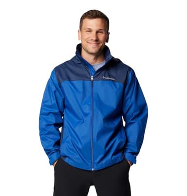 Columbia Men's Glennaker Lake II Rain Jacket, Mountain Blue/Collegiate Navy, Large - Image 9