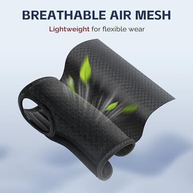 FEATOL 2 Pack Carpal Tunnel Wrist Brace For Work With Wrist Splint, 6.5'' Wrist Brace Night Support For Women Men, Pain Relief For Tendonitis, Arthritis, Pregnancy, Typing, Right and Left Hand, Medium - Image 6