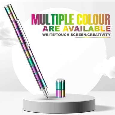 LARAH Color Fidget Pen Toy, Sensory Tool EDC Fidgeting Game for Adults, Cool Gadget Best for Stress and Anxiety Relief and Kill Time,Novelty Gifts for Teen and Adults - Image 5