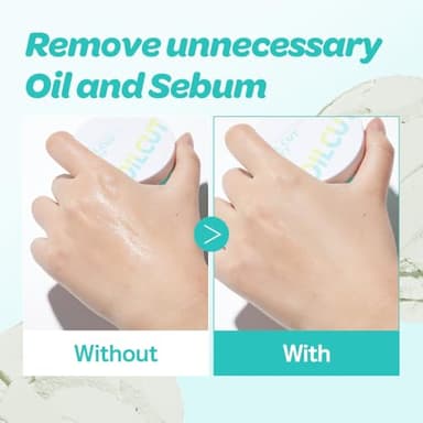 I'M MEME Compact - Oil Cut Pact | Sebum Absorbing, Korean Pressed Setting Powder for Blurring Effect, Makeup Powder Foundation, Translucent Compact, Finishing Powder, Oil Control Face Powder, 0.35 Oz - Image 3