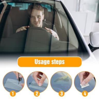 YAUNJI Cracks Gone Glass Repair Kit, 2025 New Windshield Crack Repair Kit for Car Chips and Cracks, Universal Glass Crack Repair Liquid for Automotive Windscreen Tool (2 PCS) - Image 5