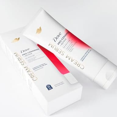 Dove Body Cream Serum Pro-Ceramide + Repair for Rough, Extremely Dry Skin, with Hyaluronic Acid, Niacinamide and Natural Moisturizing Factors Lotion, 8 oz - Image 4