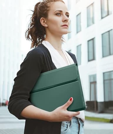 Hamile Keyboard Case for iPad 11th 10th Generation - 7 Colors Backlit Wireless Detachable Folio Keyboard Cover with Pencil Holder for iPad 11-inch A16 2025 10th Gen 10.9 Inch 2022 (Midnight Green) - Image 8