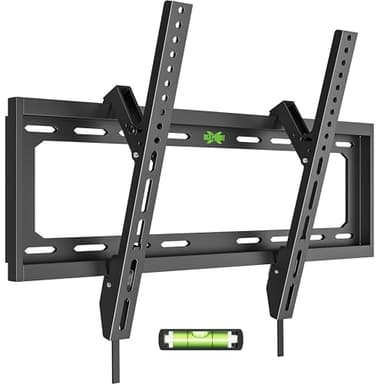 USX Mount Tilting TV Wall Mount Bracket Low Profile for Most 26"-60" LED, LCD, Flat Television, TV Bracket Tilt Mount for VESA 400x400mm- Up to 99lbs, Quick Lock and Release Fits 12" 16" Stud - Image 1