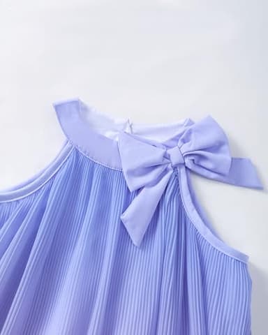 Toddler Girl Tulle Dresses 4T 5T Girl Clothes Ruffle Purple Pink Prom Dress Ombre Summer Toddler Outfits Birthday Beach Sundress for Girl 4 5 Year Old - Image 5