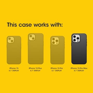 OtterBox iPhone 15 Pro MAX (Only) FRĒ Series Waterproof Case with MagSafe (Designed by LifeProof) - Black, Waterproof, 60% Recycled Plastic, Sleek and Stylish - Image 2