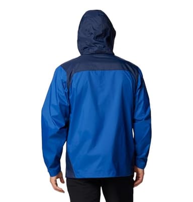 Columbia Men's Glennaker Lake II Rain Jacket, Mountain Blue/Collegiate Navy, Large - Image 2