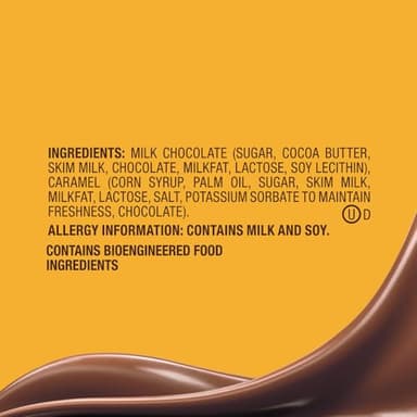 DOVE PROMISES Milk Chocolate & Caramel Candy, 12.67 Oz Large Bag - Image 3