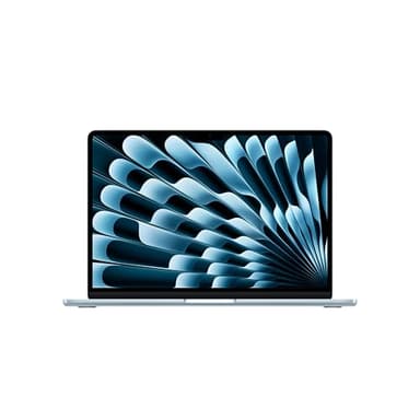 Apple 2025 MacBook Air 13-inch Laptop with M4 chip: Built for Apple Intelligence, 13.6-inch Liquid Retina Display, 24GB Unified Memory, 512GB SSD Storage, 12MP Center Stage Camera, Touch ID; Sky Blue - Image 1