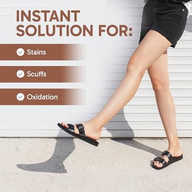 4-in-1 Sandal and Shoe Cleaning Kit for Birkenstock – Premium Care Kit Safe for Leather, Suede, Nubuck & Cork - Includes Sealer, Protector Spray, Cleaner & Brush - Image 3