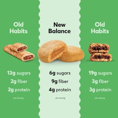 Olyra Apple Cinnamon - Organic Soft Baked Fruit Bars - High Fiber - Healthy Breakfast Snack with Real Fruit Filling - Healthy Snacks for Adults - Office & School Kids Snack - Pack of 12 - Image 4