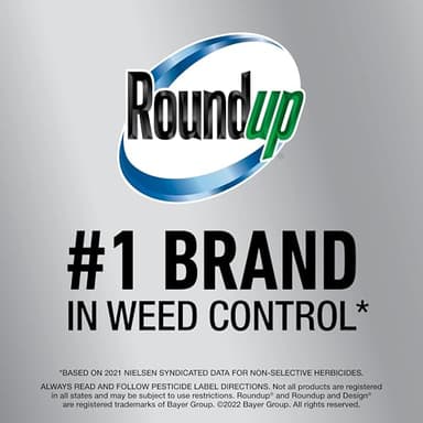 Roundup Dual Action Weed & Grass Killer Plus 4 Month Preventer with Sure Shot Wand, 1 gal. - Image 14