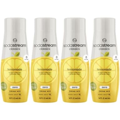 SodaStream SodaStream Zero Lemonade Drink Mix, 14.9 Fl Oz (Pack of 4) - Image 1