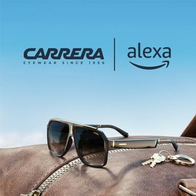 Carrera Smart Glasses with Alexa (newest model), Smart audio glasses, Cruiser black frames with gradient sunglass lenses, Navigator - Image 7