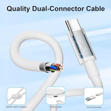 MagSafe Charger 2 Pack 15W Magnetic Wireless Charger Fast Charging Pad Compatible with iPhone 17/16/15/14/13/12 Series & AirPods 3/2/Pro Magnetic MagSafe Charging Pad with Dual Ports - Image 4