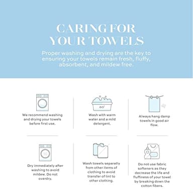 White Classic Luxury Bath Sheets Towels for Adults Extra Large 35x70 Inch - 700 GSM Turkish Cotton, Highly Absorbent | Hotel Collection | 2 Pack - Image 8