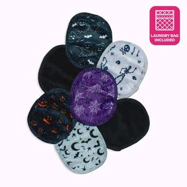 The Original MakeUp Eraser, 7-Day Set, Erase All Makeup With Just Water, Including Waterproof Mascara, Eyeliner, Foundation, Lipstick, Sunscreen, and More! Squad Ghouls, 7ct. - Image 7