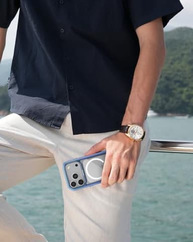 RAPTIC Shield for iPhone 17 Pro Max Case, Compatible with MagSafe, [23FT Mil-Grade Drop Protection], Durable Anodized Shockproof Aluminum Frame Slim for 17 Pro Max Case, Iridescent - Image 8