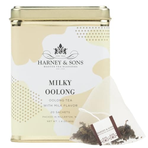 Harney & Sons Milky Oolong Tea, Tin of 20 Sachets - Image 1