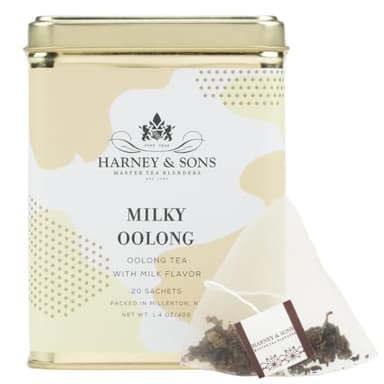 Harney & Sons Milky Oolong Tea, Tin of 20 Sachets - Image 1