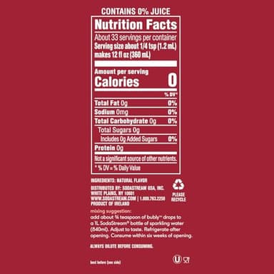 SodaStream bubly Drops, Lime, 1.36oz (Pack of 3) - Image 2