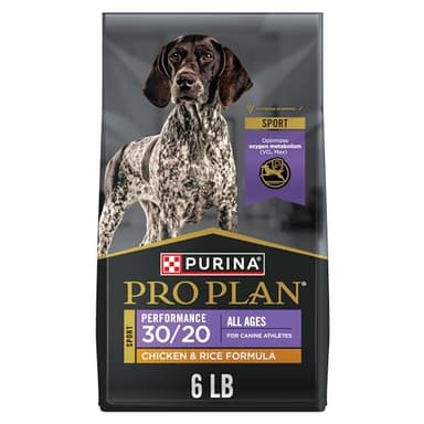 Purina Pro Plan Sport Performance 30/20 Chicken and Rice Formula High Protein Dog Food - 6 lb. Bag - Image 1