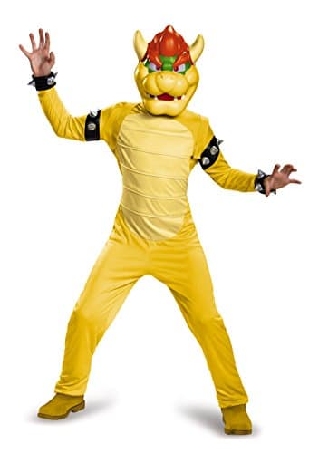 Bowser Deluxe Costume, Small (4-6) - Image 1