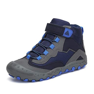 Mishansha Kids Hiking Boots Toddler Girls Boys Hiking Shoes Water-Resistant Anti-Collision Non-Slip Athletic Outdoor Trekking Boots - Image 1