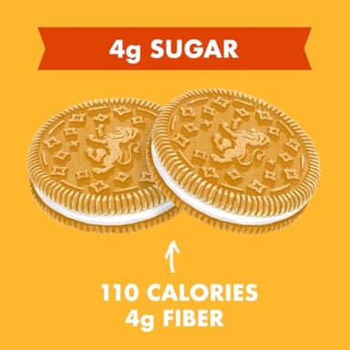 Rip Van LEOs - Golden Vanilla Sandwich Cookies - Low Sugar Snack Cookies - Low Carb Snack - Diabetic Snacks - 40 Low Sugar Cookies (10 Packs of 1.69oz) - Image 4