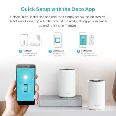 TP-Link Deco XE75 AXE5400 Tri-Band WiFi 6E Mesh System - Wi-Fi up to 7200 Sq.Ft, Engadget Rated Best Mesh for Most People, Replaces WiFi Router and Extender, AI-Driven Mesh New 6GHz Band, 3-Pack - Image 7