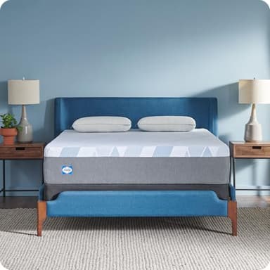 Sealy Dreamlife 12” Hybrid Mattress-in-a-Box, California King, SealyComfort Gel Memory Foam, SealyResponsive Encased Coils, Surface-Guard Technology - Image 1