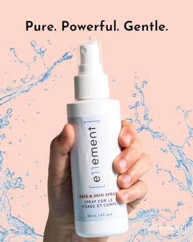 Hypochlorous Acid Spray - 1 L Refill – Acne Prone Skin – Eczema - Tattoo Aftercare – Piercing Aftercare – Saline Toner – Facial Cleanser – Lash Cleanser - All Natural Face and Skin Spray - e11ement - Image 11