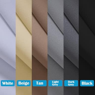 Blackout Room Divider Curtain for Bedroom Privacy Protection Thermal Insulated Extra Wide Space Partition Curtains for Home & Commercial Use, 12.5ft W x 9ft L, Black, 1 Panel - Image 3