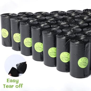 DREAM&GLAMOUR Dog Poop Bags,value pack,1200 Count Extra Thick and Strong Poop Bags for Dogs,60 Rolls,20 Doggy Bag Per Roll,Each Measures 9 x 13 Inches,Guaranteed Leak-Proof - Image 2