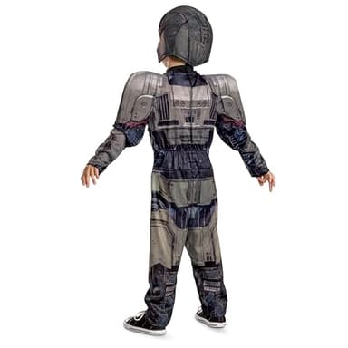 Disguise Megatron Transformers One Costume for Toddlers, Official Transformers Animated Movie Muscle Costume, Size (3T-4T) - Image 2