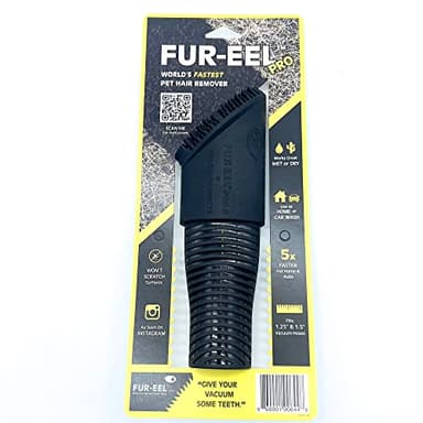 Buff Brite Fur Remover PRO II (2.0) with Fang Adapter - Dog and Cat Grooming Tool, Vacuum Attachment for Pet Hair Removal - Image 2