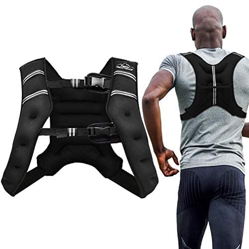 "Aduro Sport Weighted Vest Workout Equipment, 4lbs/6lbs/12lbs/20lbs/25lbs Body Weight Vest for Men, Women, Kids (16 Pounds (7.26 KG))" - Image 1