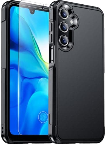 Red2Fire Designed for Samsung Galaxy A16 5G Case, [Military Grade Drop Protection] Non-Slip Heavy Duty Full Body Shockproof Protection Phone Case Galaxy A16 5G Case,Black - Image 1