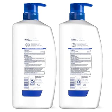 Head & Shoulders Classic Clean Dandruff Shampoo Twin Pack, Anti-Dandruff Daily Use, Paraben-Free, Color-Safe, 32.1 Fl Oz Each (Set of 2) - Image 9