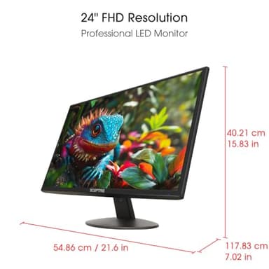 Sceptre New 24-inch Gaming Monitor 100Hz HDMI x2 Build-in Speakers 2025 - Image 2