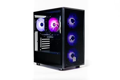 Cost Plus Gaming - Essentials Gaming PC - Intel Core i5-14400F, AMD RX 9070 XT, 1TB PCIe 4.0 NVME, 16GB DDR5-5600 RGB RAM, 750W+ Gold PSU, Wi-Fi, Windows 11 Home 64-bit, Black - Image 1